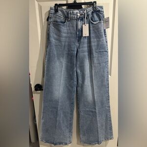 good american palazzo   jean size 14